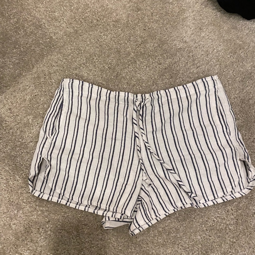 Brandy Melville striped shorts, one size
